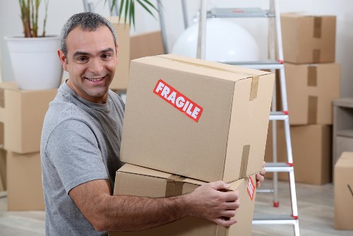 Local moving team handling apartment relocation in Haggerston street