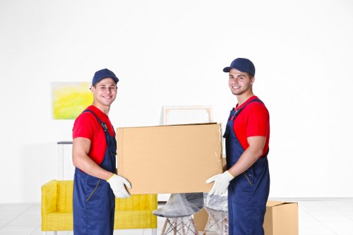 Specialist packing materials used for delicate belongings in Haggerston