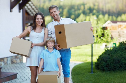 Flexible storage space for household items in Haggerston