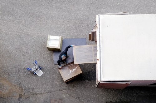 Organized paper records stored securely in Haggerston archive facility