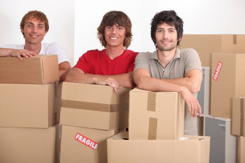 Haggerston storage location for student items and furniture