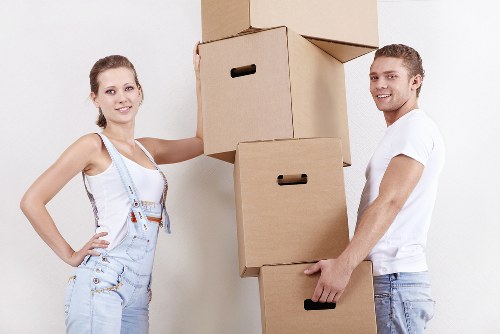 Planning and packing items for a Haggerston home move
