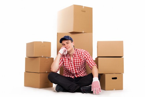 Illustration of Haggerston storage for business inventory and equipment